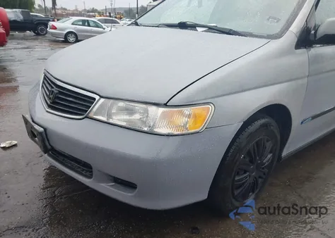 2000 Honda Odyssey Lx from USA, damaged, VIN 2HKRL1855YH606283
